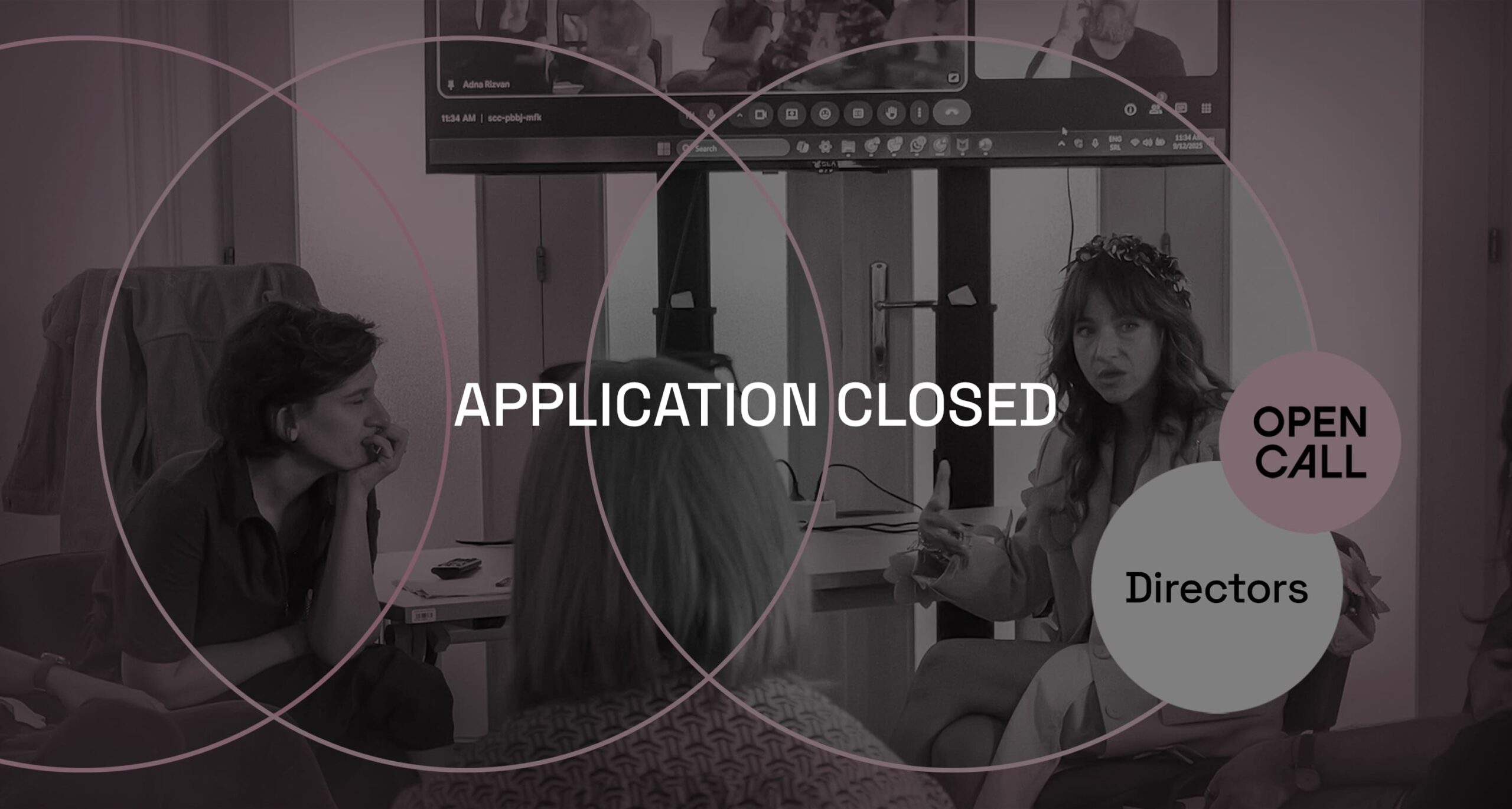 Open call Residency 1 closed